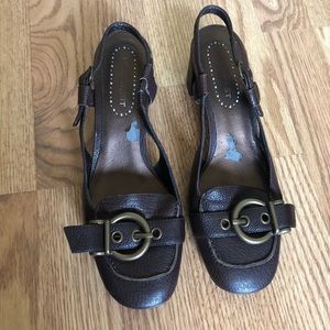 Nine West chunky heels